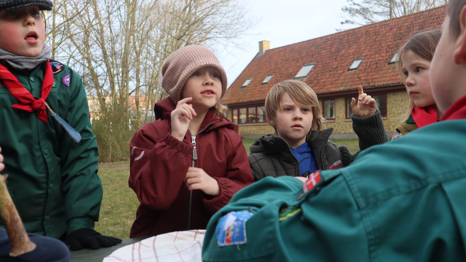 Bævere leger Kims Leg.