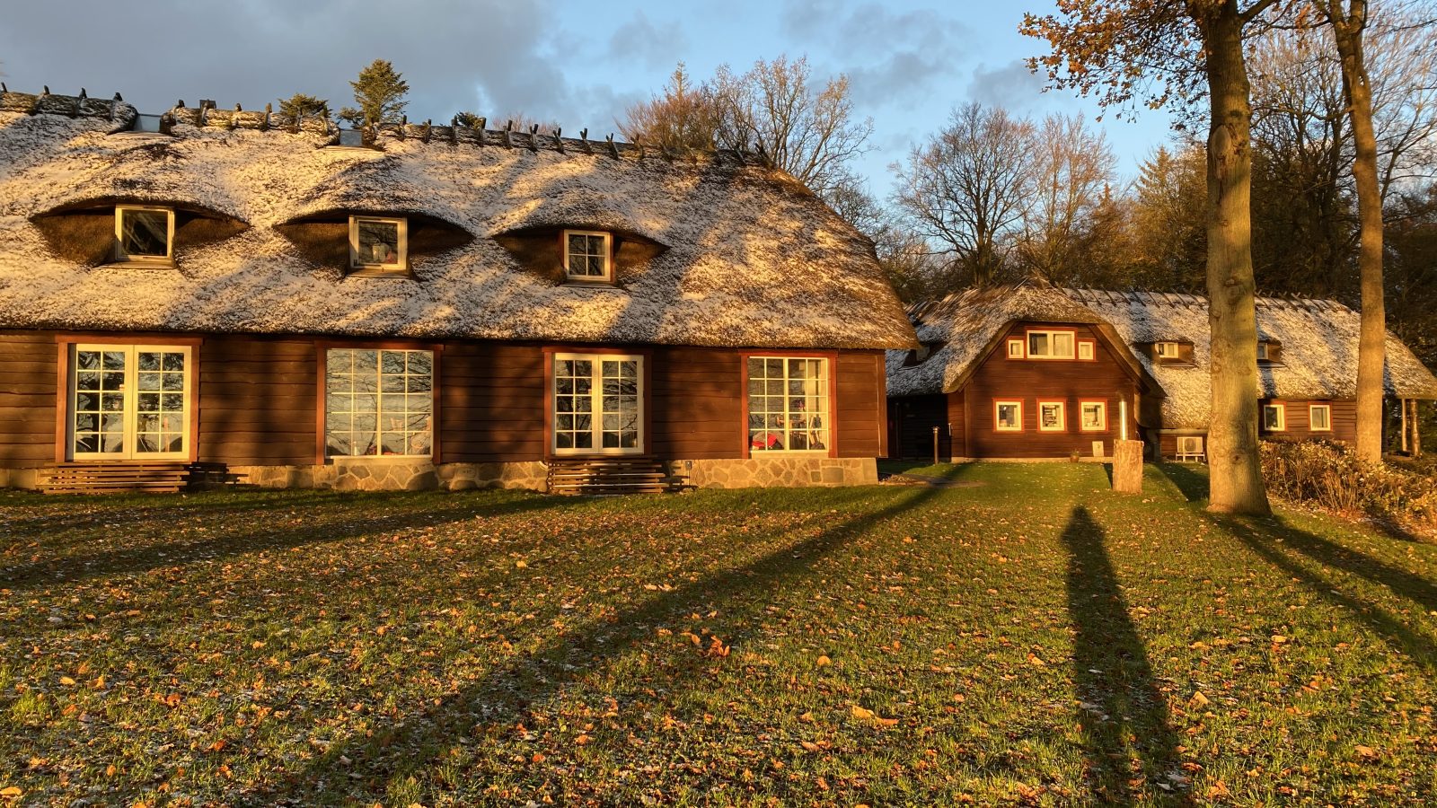 Gilwell i vintersol, Houens Odde