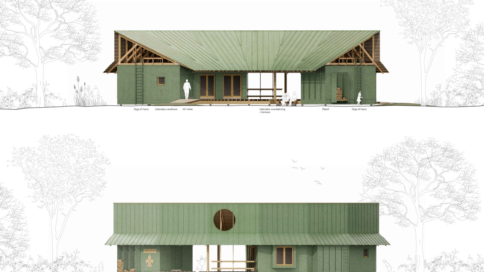 Fremtidens spejderhytte