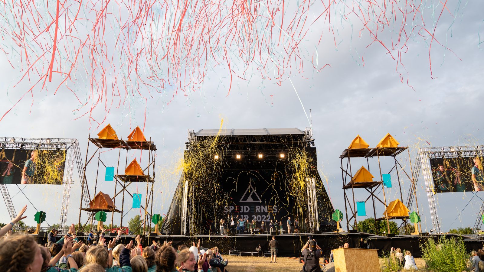 Opening Ceremony. Spejdernes Lejr 2022, Jamboree Denmark 2022. Photo by Enrique Leon