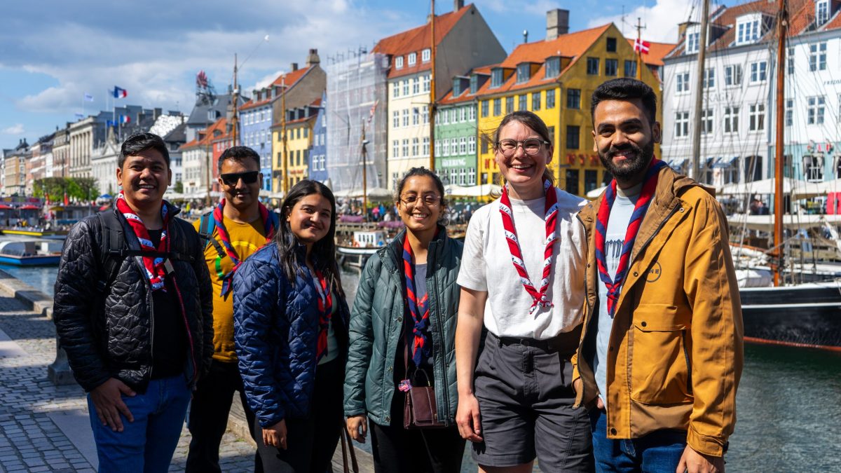Besøg af Nepal Scouts i Danmark. Foto: Ole Thye Gram Besøg af Nepal Scouts i Danmark. Foto: Ole Thye Gram