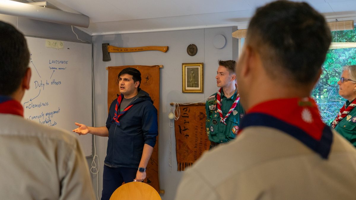 Besøg af Nepal Scouts i Danmark. Besøg af Nepal Scouts i Danmark.