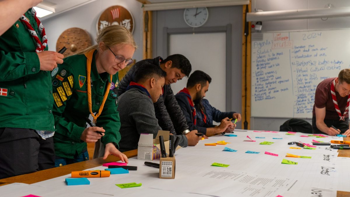 Besøg af Nepal Scouts i Danmark. Besøg af Nepal Scouts i Danmark. Foto: Ole Thye Gram